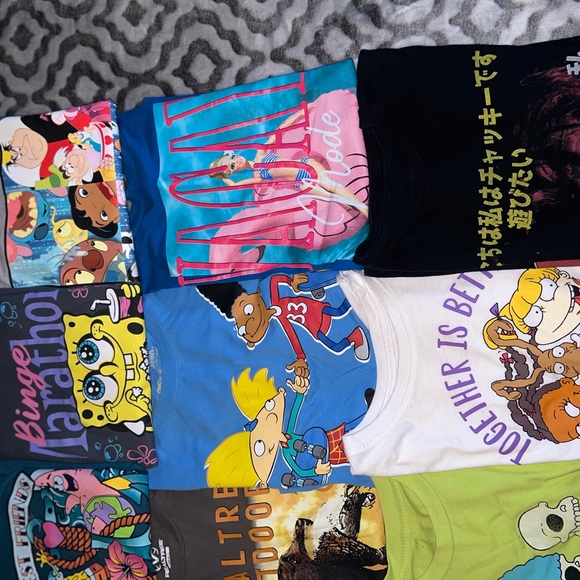 Colorful Graphic T-Shirts Collection - Picture 5 of 5